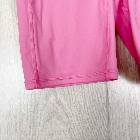 Fabletics | Bright Pink Anywhere High-Waisted 9" Biker Shorts Size XS - Picture 7 of 10